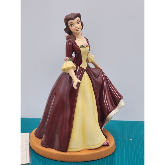 WDCC Belle Holiday Princess Gift of Love Beauty Beast Disney Retired COA Box - Picture 11 of 16